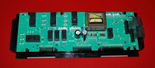 Part # 8507P357-60 | W10141425 Maytag Oven Control Board (used, overlay fair - Bisque, broken mounting tab)