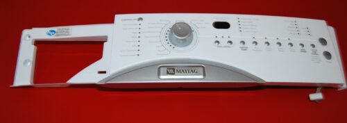 Part # W10163310 | 8182150 Maytag Front Load Washer Control Panel And User Interface Board (used, condition good - White)