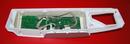 Part # W10163310 | 8182150  Maytag Front Load Washer Control Panel And User Interface Board (used, condition good - White) 