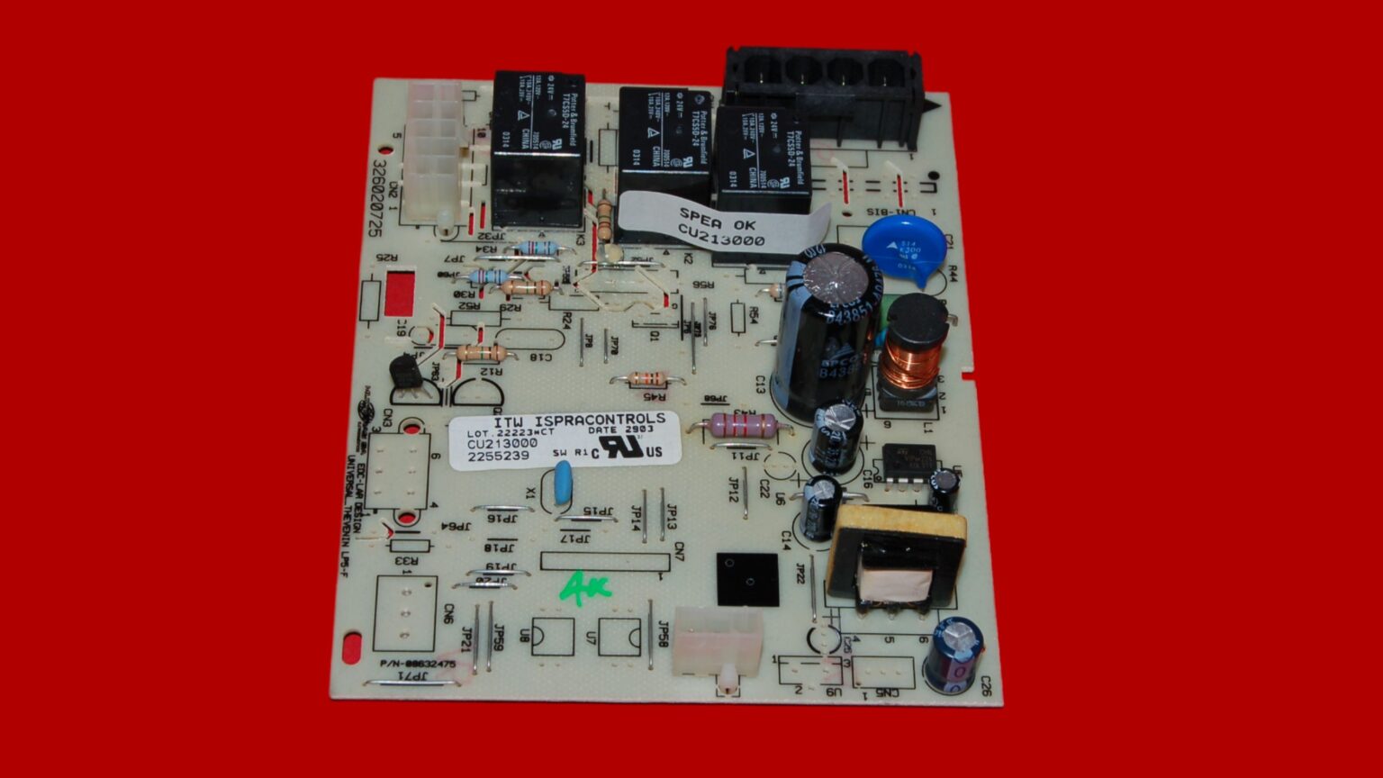 W11321365 Whirlpool Refrigerator Control Board – Power Supply Replacement For WRX735SDHB/HV Series