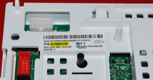 Part # W10862205 Whirlpool Washer Control Board (used)