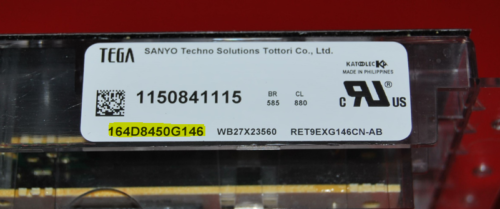 Part # 164D8450G146 - GE OvenControl Board (used, overlay very good - White)