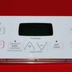 Part # 164D8450G023 | WB27T11282 - GE Oven Control Board (used, overlay Fair - White)