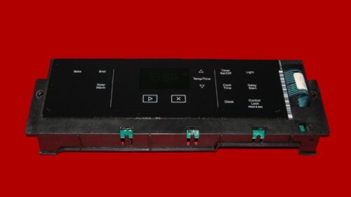Whirlpool Oven Control Board W11511589 | W11594224 OEM Used Tested (overlay fair - Black)