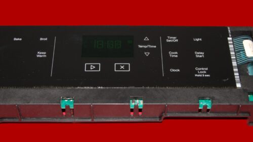 Whirlpool Oven Control Board W11511589 | W11594224 OEM Used Tested (overlay fair - Black)