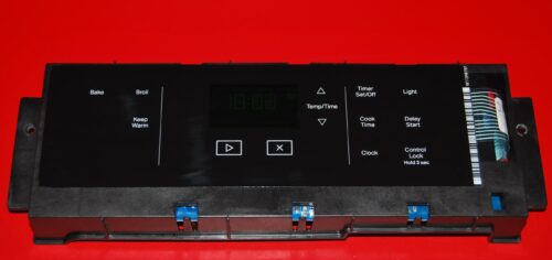 Part # W11536412 | W10846663 Whirlpool Oven Control Board (used, overlay very good - Black)
