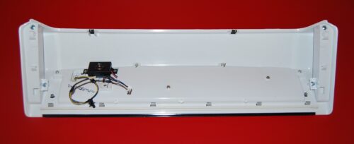 Part # W11130237 Whirlpool Washer Control Panel (used, condition fair - Silver)