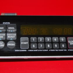 Part # 164D3255G001 GE Oven Control Board (used, overlay good - Black)