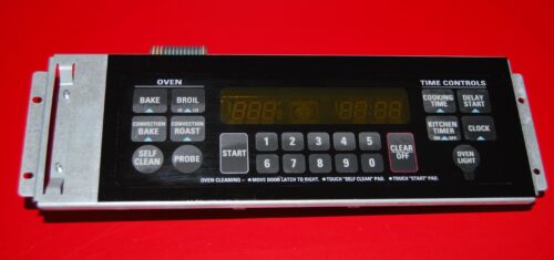 Part # 164D3255G001 GE Oven Control Board (used, overlay good - Black)