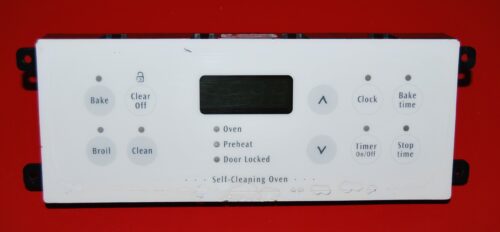 Part # 316207522 Frigidaire Oven Control Board (used, overlay fair - White)