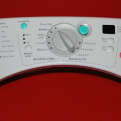 Part # 8533601 | 8559816 | 8558704 Whirlpool Dryer Control Panel And Board (used, condition fair - Light Gray)