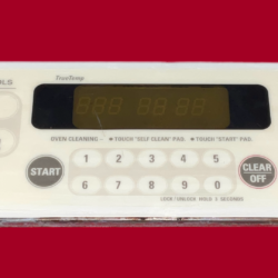 Part # WB27T10764 | WB27T10416 - $GE Oven Control Board (used, overlay fair - Yellow)