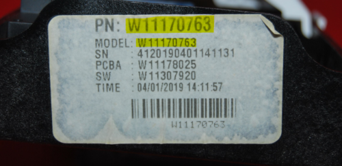 Part # W11170763 | W11178025 - Whirlpool Dryer Control Board (used)