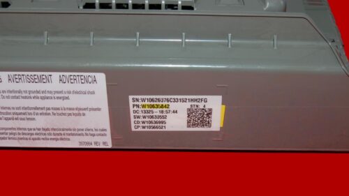 Part # WPW10689017 | W10635842 | Whirlpool Front Load Washer Control Board