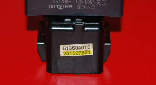 Part # 213615005 | 241527801 - $Frigidaire Refrigerator Start Relay And Capacitor (used)