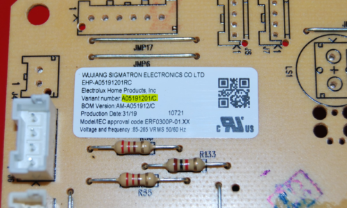 Part # A05191201/C - $Frigidaire Refrigerator Control Board (Used)