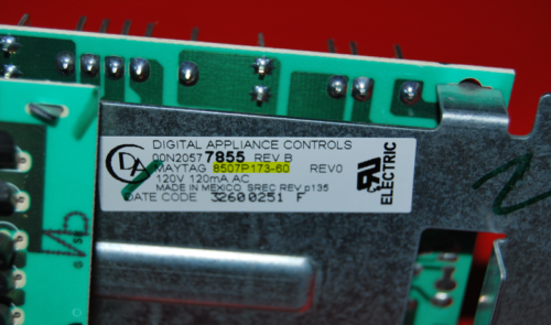 Part # 8507P173-60 - $Jenn Air Oven Control Panel And Board (used, overlay fair - Black)