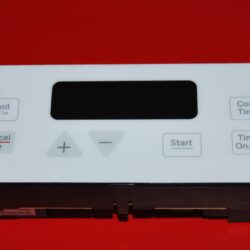 Part # 191D3159P133 - $GE Oven Control Board (used, overlay very good - White)