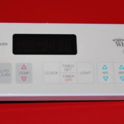 Part # 3196943 | 6610058 - $139 Whirlpool Oven Control Board (used, overlay very good - Almond)