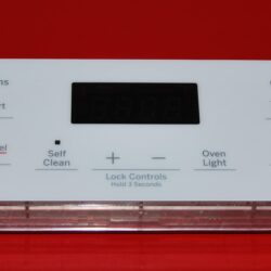 Part # 164D8450G172 | WB27X29138 - $GE Gas Oven Control Board (used, overlay very good - White)