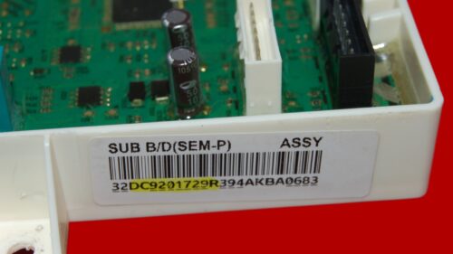 Samsung Dryer Control Board - DC92-01729R