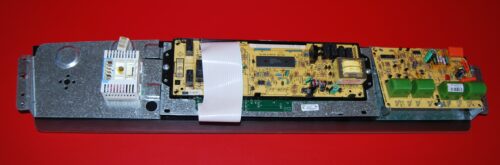 Part # 9763264 | W10110452 | 9758080 Whirlpool Oven Panel And Control Board (used, overlay good - Black)
