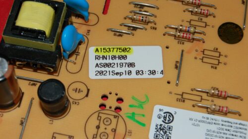 Part # A15377502 | A05191203/G | Frigidaire Refrigerator Control Board