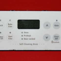 Part # 316418306 - $89 Frigidaire Gas Oven Control Board (used, overlay fair - Bisque)