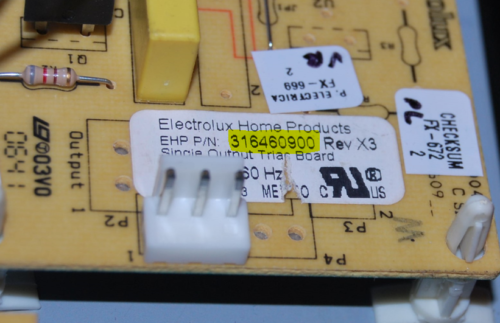 Part # 5304458053 | 316462850 | 316442010 | 316448900 Kenmore Oven Control Panel and Boards (used, overlay fair - Black) Part # 5304458053 | 316462850 | 316442010 | 316448900 Kenmore Oven Control Panel and Boards (used, overlay fair - Black)