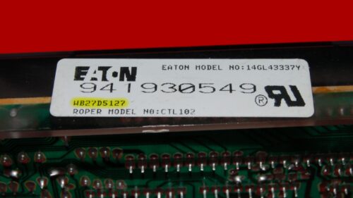 Kenmore Oven Control Board - WB27K5127 | WB27K5127R (overlay good - Black)