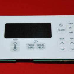 Part # 8273639 Kenmore Oven Control Board (used, overlay good - White)