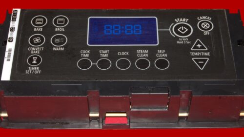 Whirlpool Oven Control Board W10271740 | WPW1021740 OEM Used Tested (overlay fair - Black)