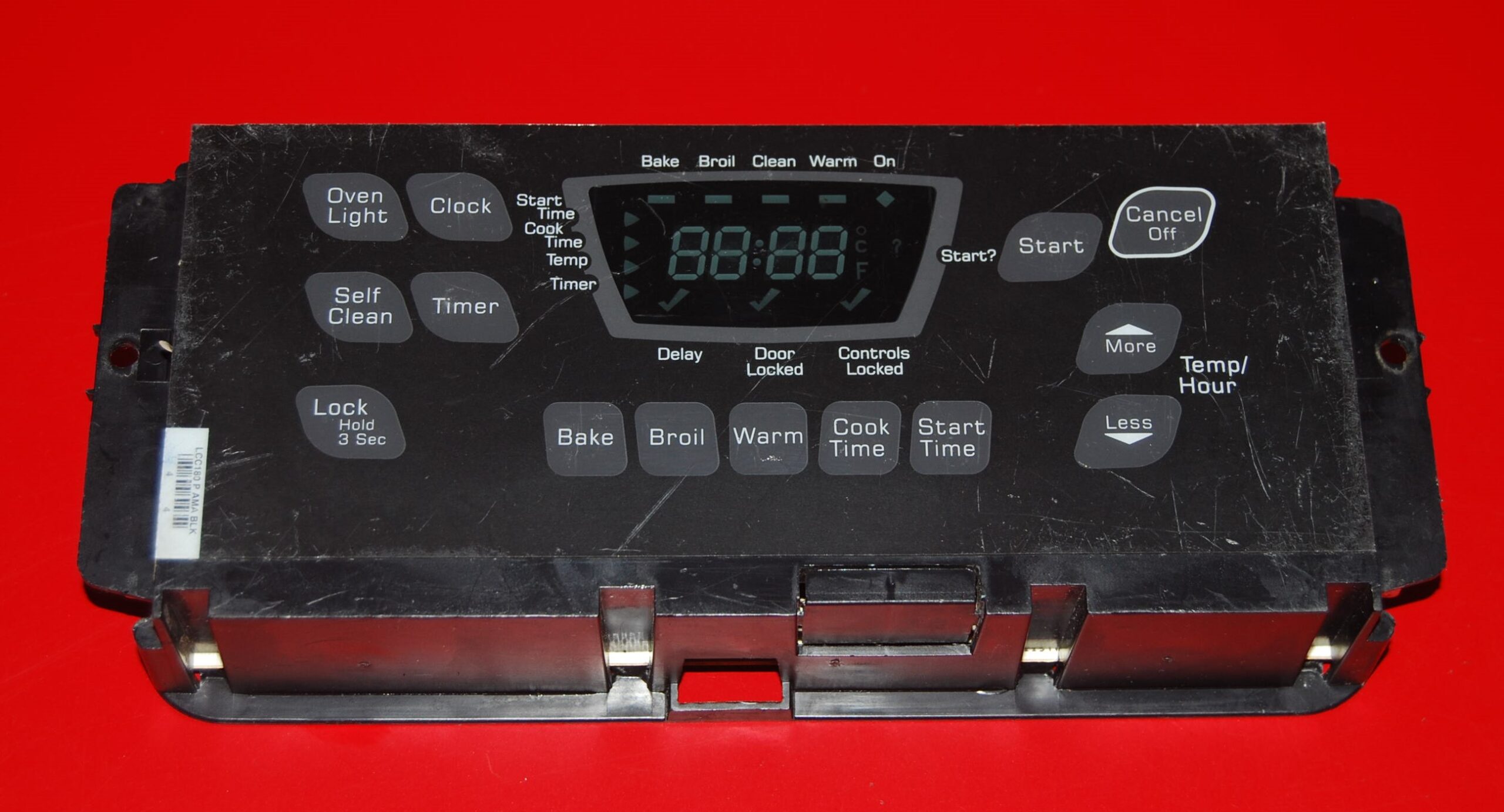 Part W10476695 85 Whirlpool Oven Control Board (used, overlay poor