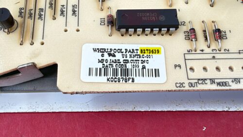 Kenmore Oven Control Board – Part Number 8273639 – Pre-Owned/Used Tested