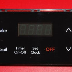 Part # A12736408 - Frigidaire Oven Control Board (used, overlay good - Black)