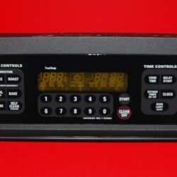 Part # WB36T10549 | WB27T10399 | 164D4779P002 GE Oven Control Panel And Board (used, overlay fair - Black)