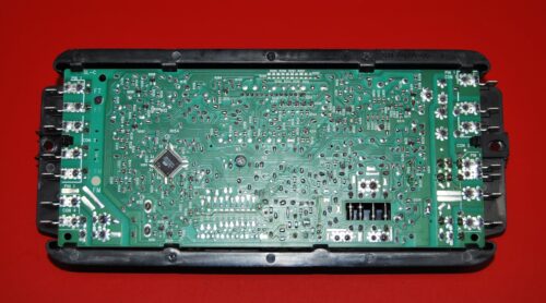 Part # W10114372 - Whirlpool Oven Control Board (used, overlay very good - Bisque)