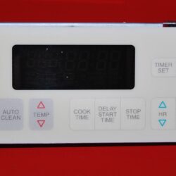 Part # 8054010 | 6610171 Whirlpool Oven Control Board (used, overlay very good - Almond)
