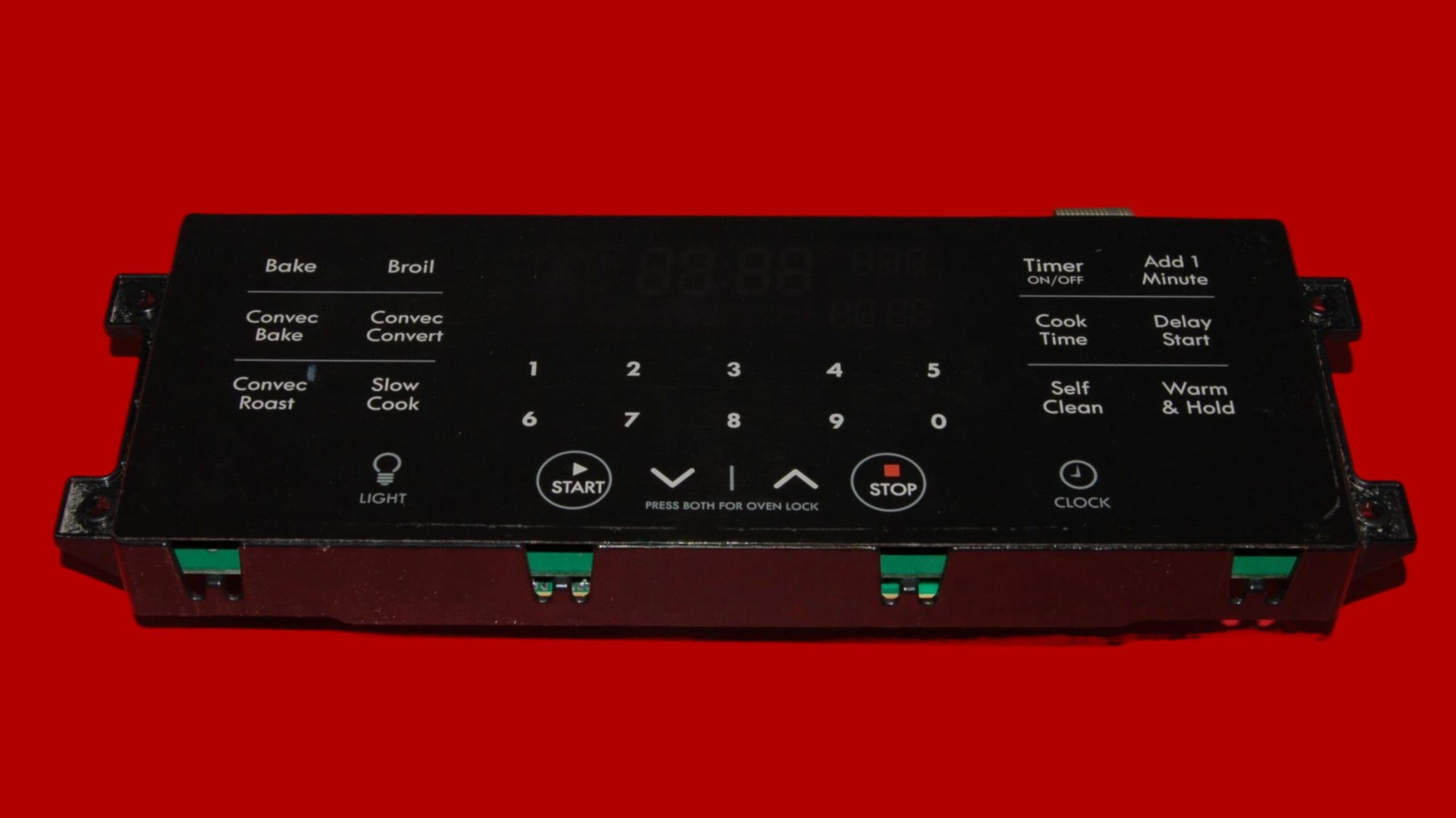 Kenmore Oven Control Board 316650001 | OEM Used Tested (overlay fair - Black)