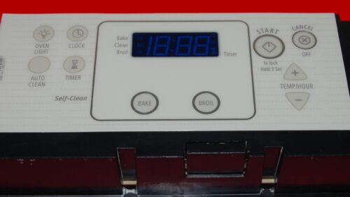 Part # W10114372 | WPW10114371 | Whirlpool Oven Control Board (overlay fair - Bisque)