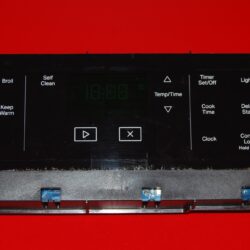 Part # W11342873 Whirlpool Oven Control Board (used, overlay fair - Black)