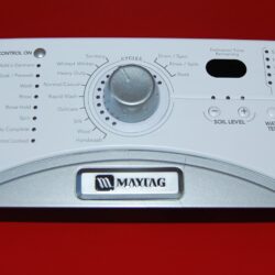 Part # 8183056 | 8182150 Maytag Front Load Washer Control Panel And User Interface Board (used, condition fair - White)