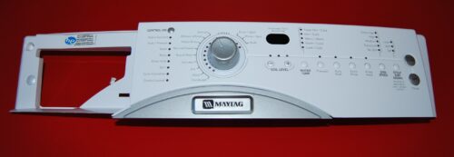 Part # 8183056 | 8182150 Maytag Front Load Washer Control Panel And User Interface Board (used, condition fair - White)