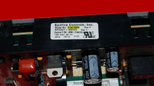Part # 316557200 | 316418300 | Frigidaire Oven Control Board (overlay good - White)