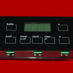 Part # 316455453| Frigidaire Oven Control Board (overlay fair - Black)