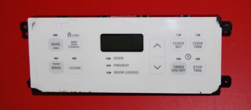 Part # 316207502 - Frigidaire Oven Control Board (used, overlay poor - Bisque)