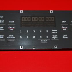 Part # WB27X33137 | 191D8545G032 GE Oven Control Board (used, overlay good - Dark Gray)