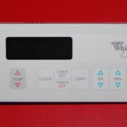 Part # 8053931 | WP661090 - Whirlpool Gas Oven Control Board (used, overlay fair - Bisque)