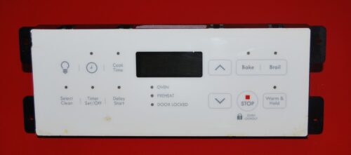 Part # 316557230 - Kenmore Gas Oven Control Board (used, overlay poor - Bisque)