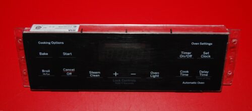 Part # 164D8450G177 - GE Oven Control Board (used, overlay fair - Black)